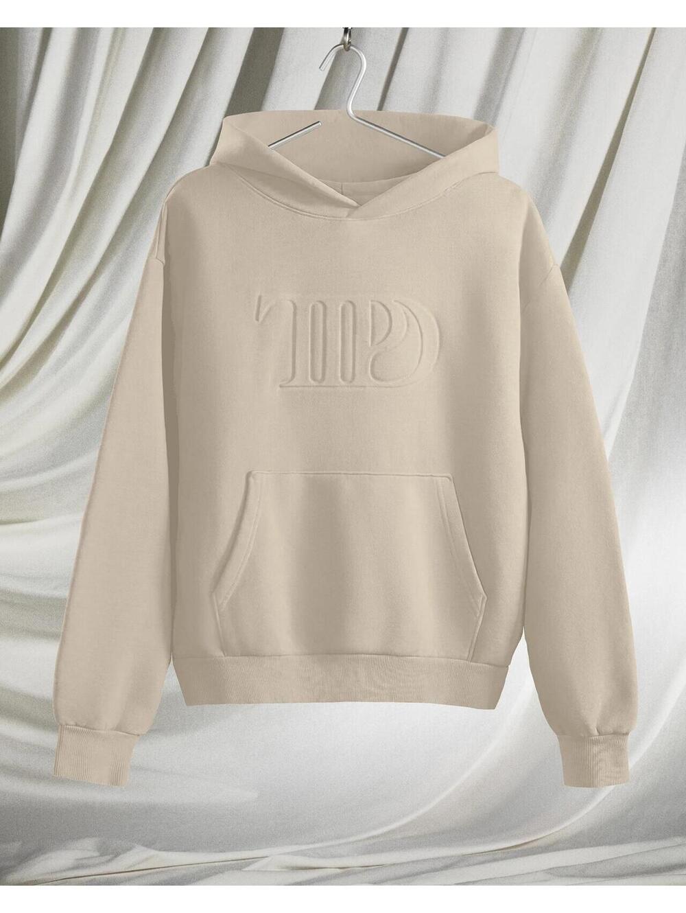 Taylor Swift Tortured Poets Department Beige Hoosie